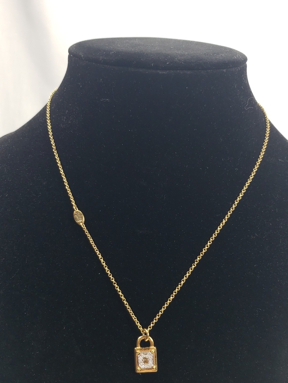 Juicy Couture Lock Necklace